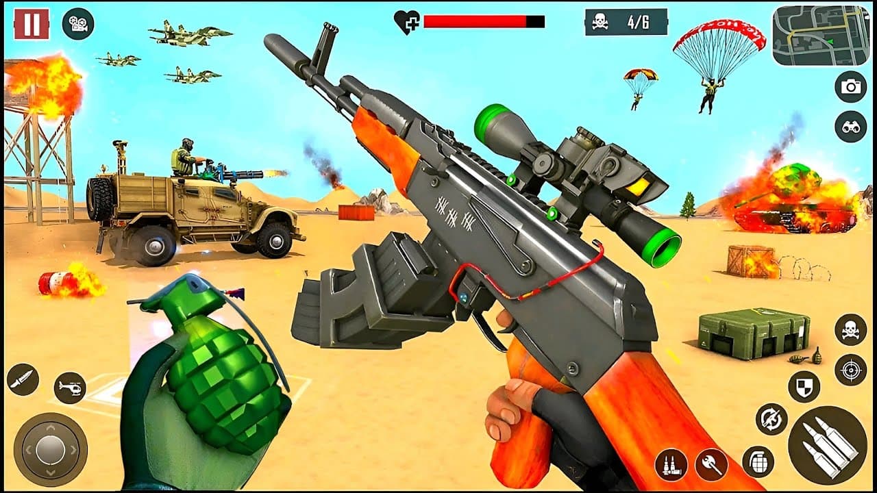 Shooting Game - Gun Game 3D - Android GamePlay